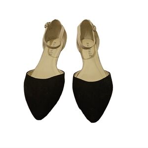 Women's Black and Cream Shoes